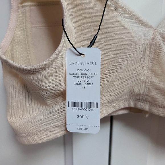 Understance Front Close Bras NWT - 30 B/C - Picture 7 of 7